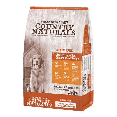 Grandma Mae's Adult Chicken Dry Dog Food 28lb - Poudre Pet and Feed Supply